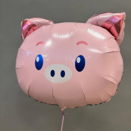 Шар Фигура Голова Хрюши 56 см