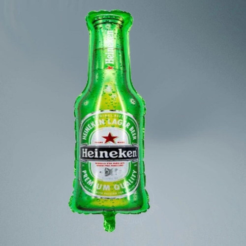 Шар Фигура Бутылка Пива зеленая, 98 см 