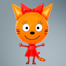 Шар Фигура Три кота Карамелька 106 см